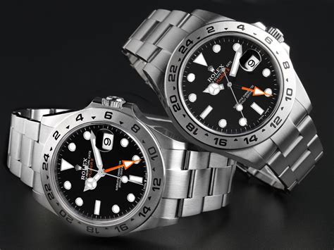 rolex explorer vs explore ii